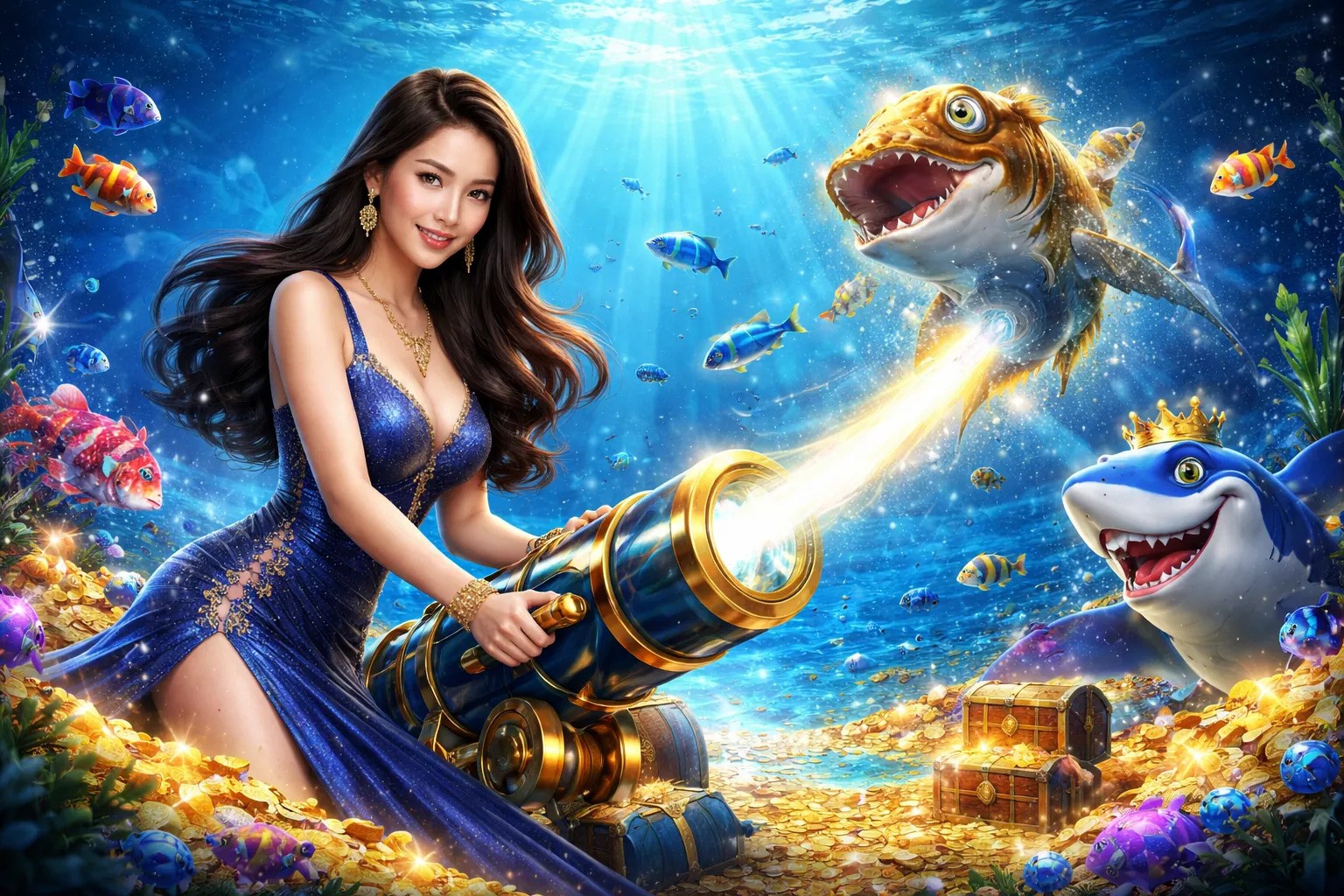 Thế giới bắn cá sống động tại 6789 zone
